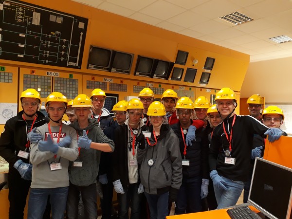 Visite de la centrale nucléaire de Creys-Malville