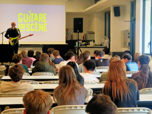 Festival Guitare en Scène au Collège&nbsp;: Le Bénévolat...
