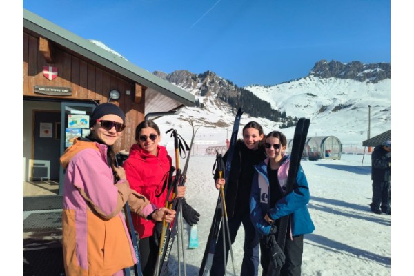 Sortie ski de fond pour les cinquièmes