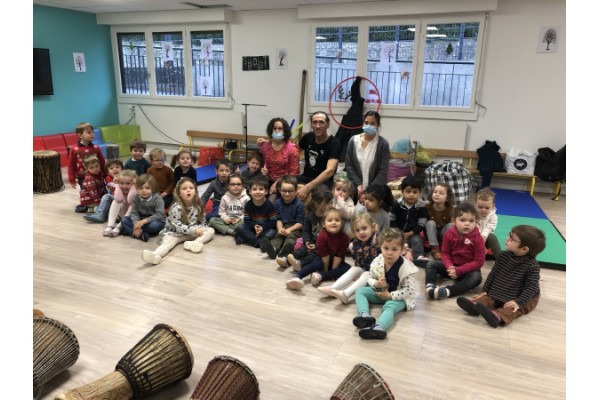 Cycle percussions en maternelle