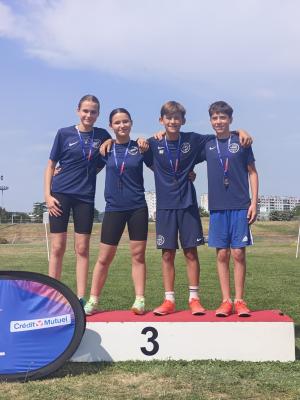 Saint Vincent au championnat de France d'athétisme